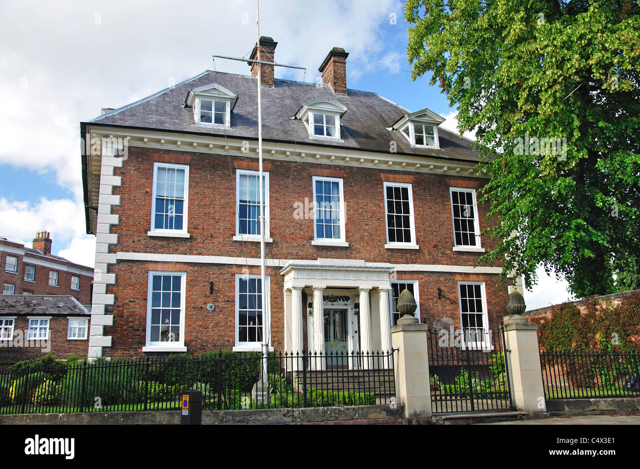 17e siècle Newport House, Shrewsbury, Shropshire, Dogpole, Angleterre, Royaume-Uni Banque D'Images