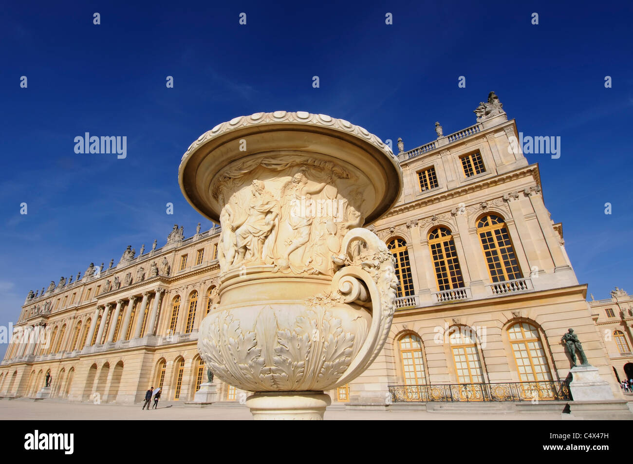 Le Château de Versailles près de Paris France Banque D'Images