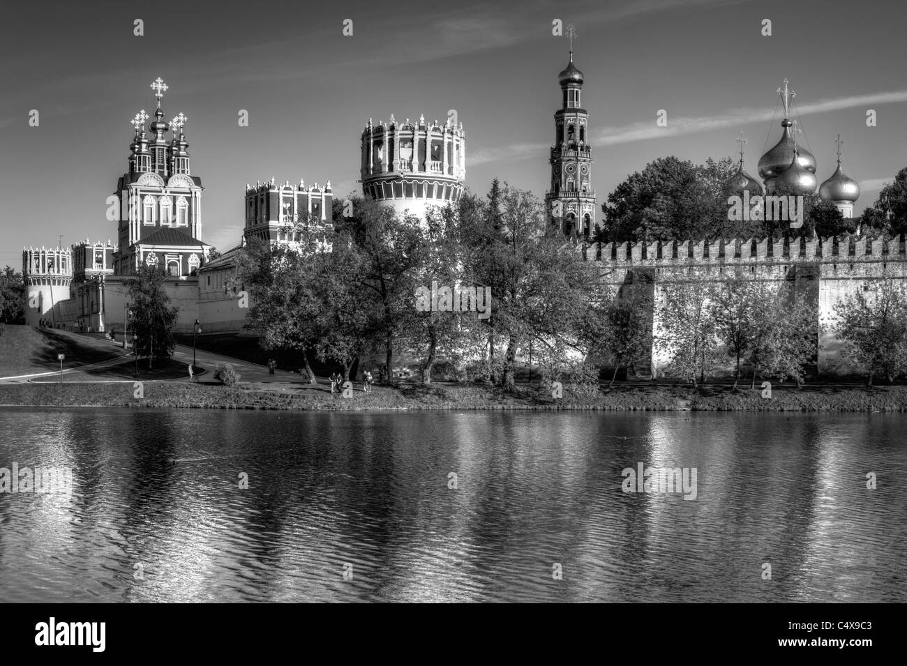 Couvent de novodievitchi, Moscou, Russie Banque D'Images