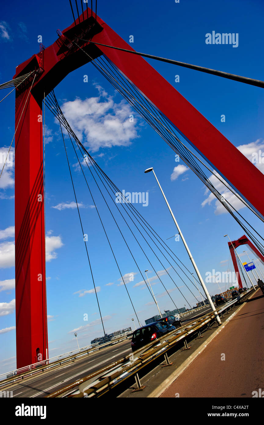 Willemsbrug, Rotterdam, Pays-Bas Banque D'Images