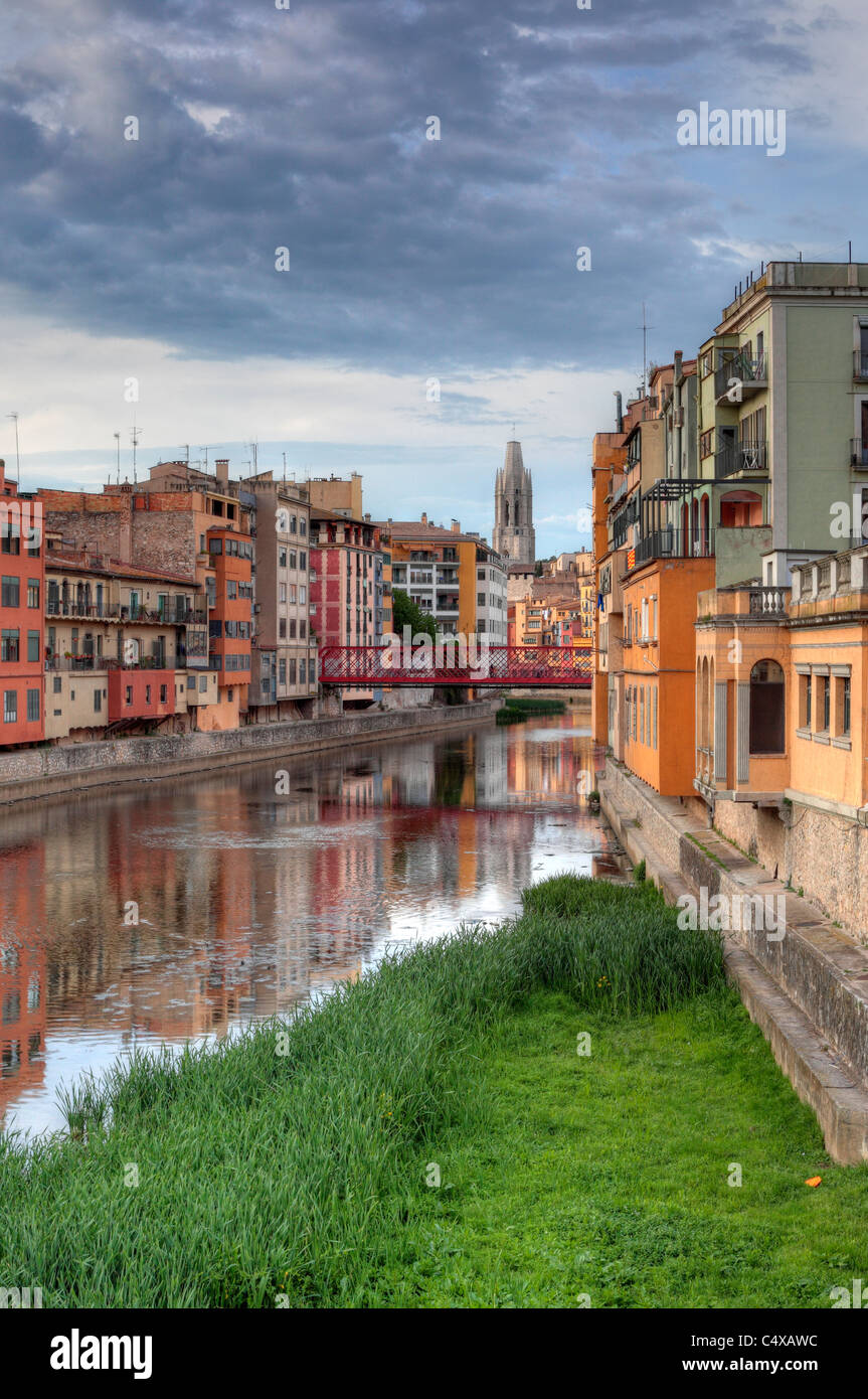 Gérone, Catalogne, Espagne Banque D'Images