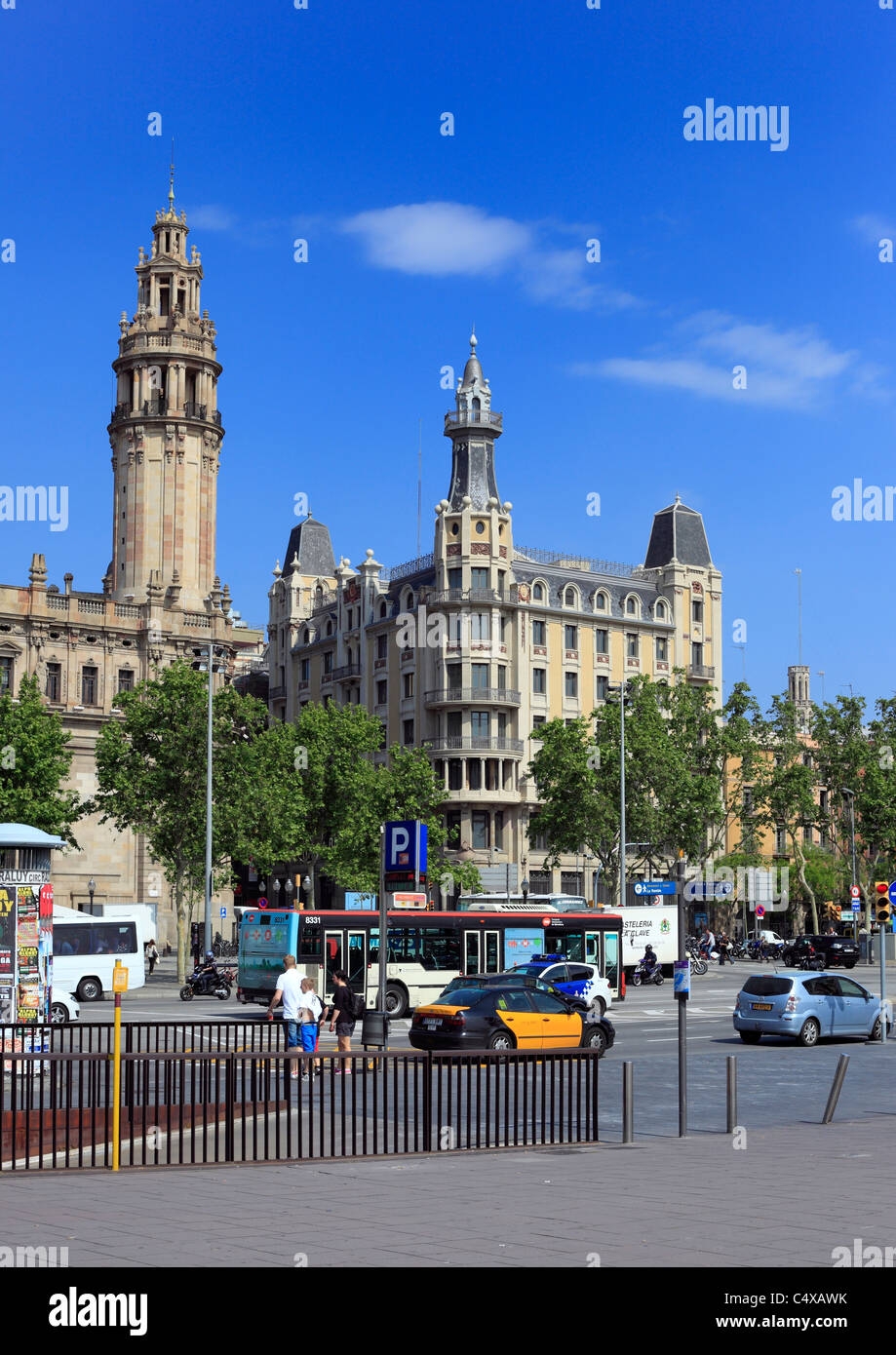 Barcelone, Catalogne, Espagne Banque D'Images