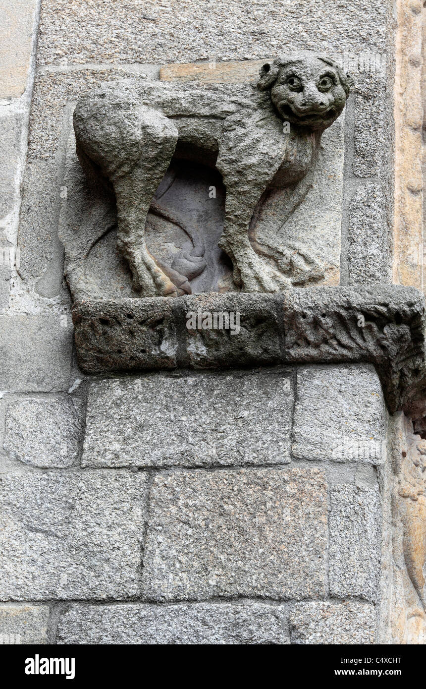 Cathédrale, Saint Jacques de Compostelle, Galice, Espagne Banque D'Images