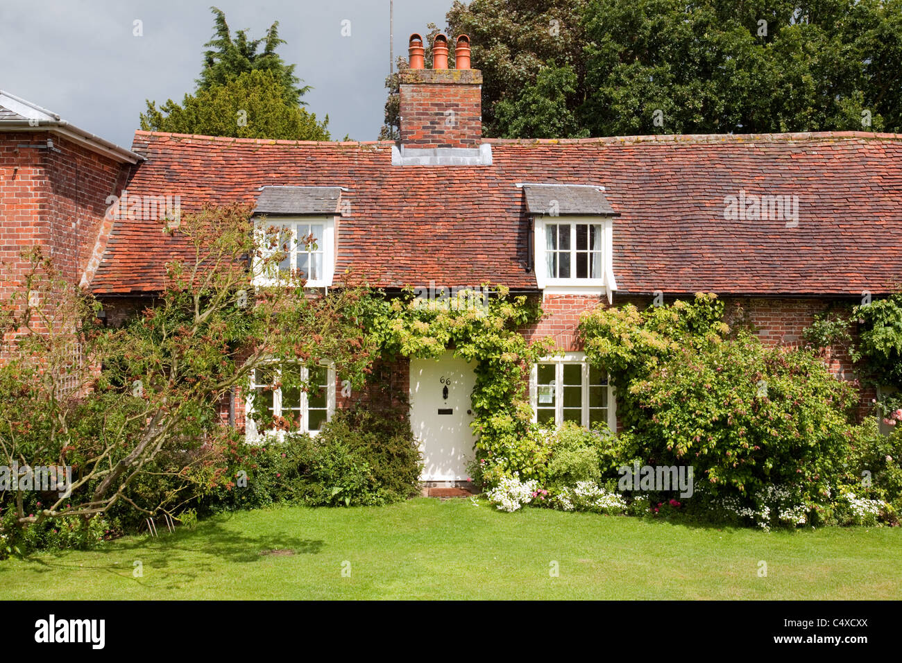 Chalet village anglais, Orford, Suffolk UK Banque D'Images