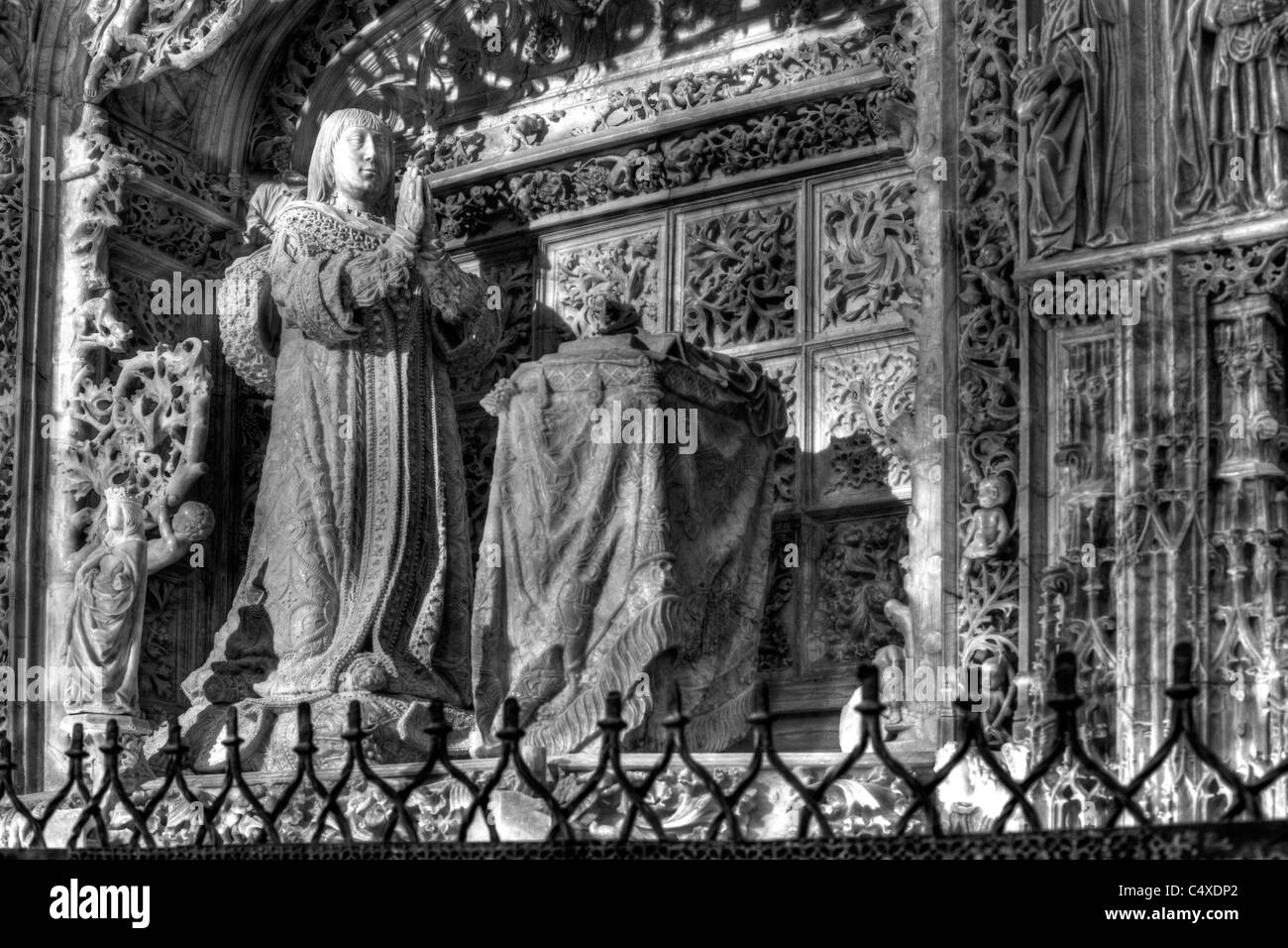 Cartuja de Miraflores, près de Burgos, Castille et Leon, Espagne Banque D'Images