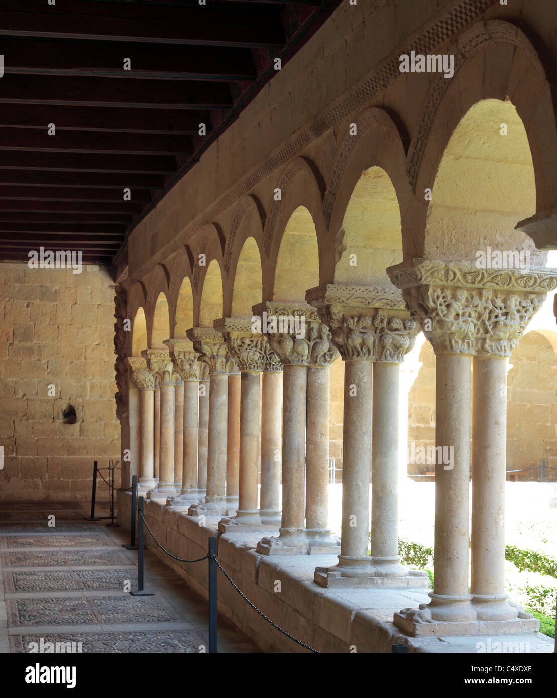 Abbaye de Santo Domingo de Silos, Burgos, Castille et Leon, Espagne Banque D'Images