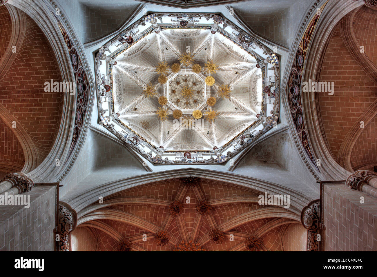 La cathédrale de San Salvador, Zaragoza, Aragon, Espagne Banque D'Images