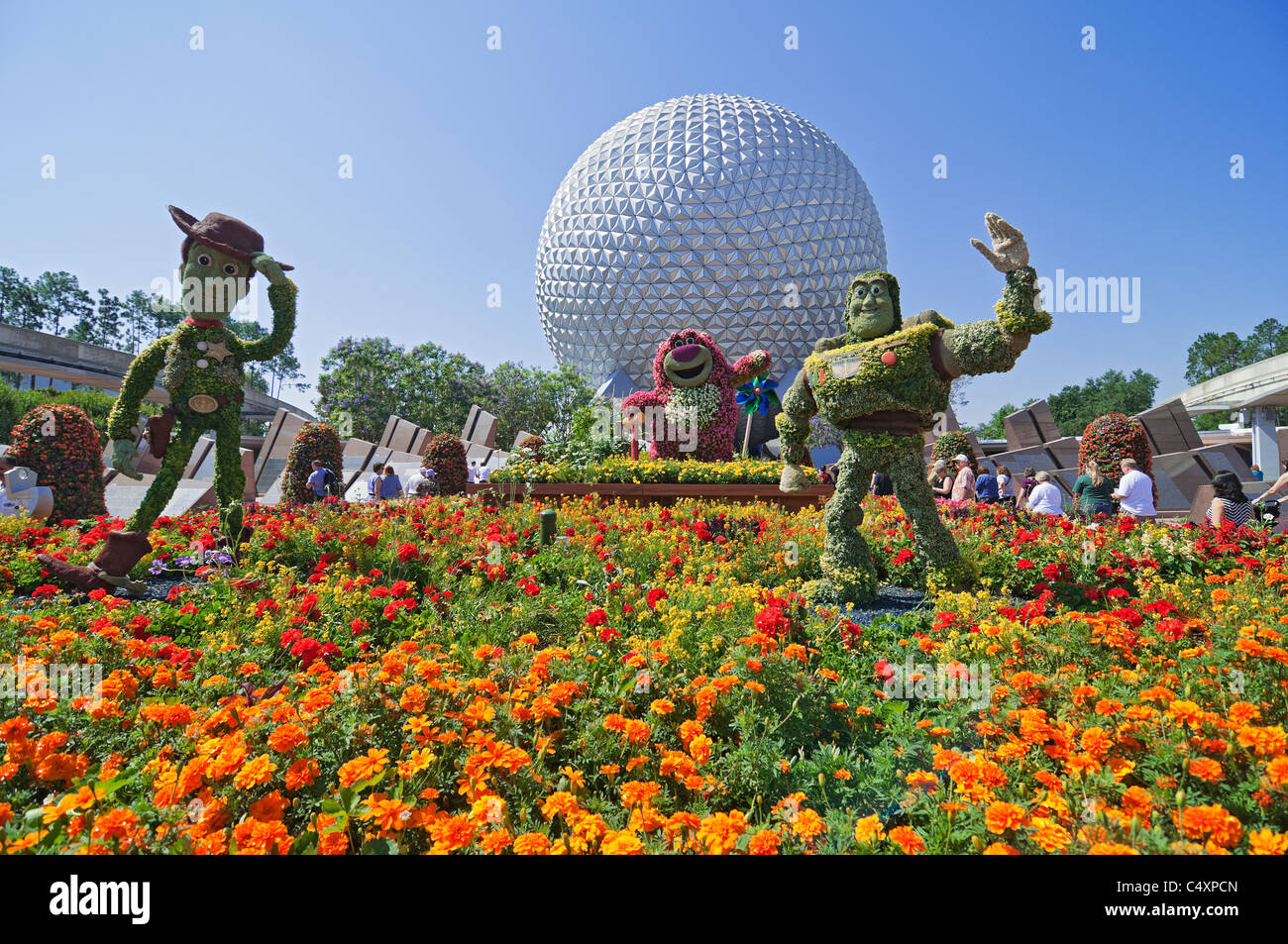 Epcot Center Orlando Floride Banque D'Images