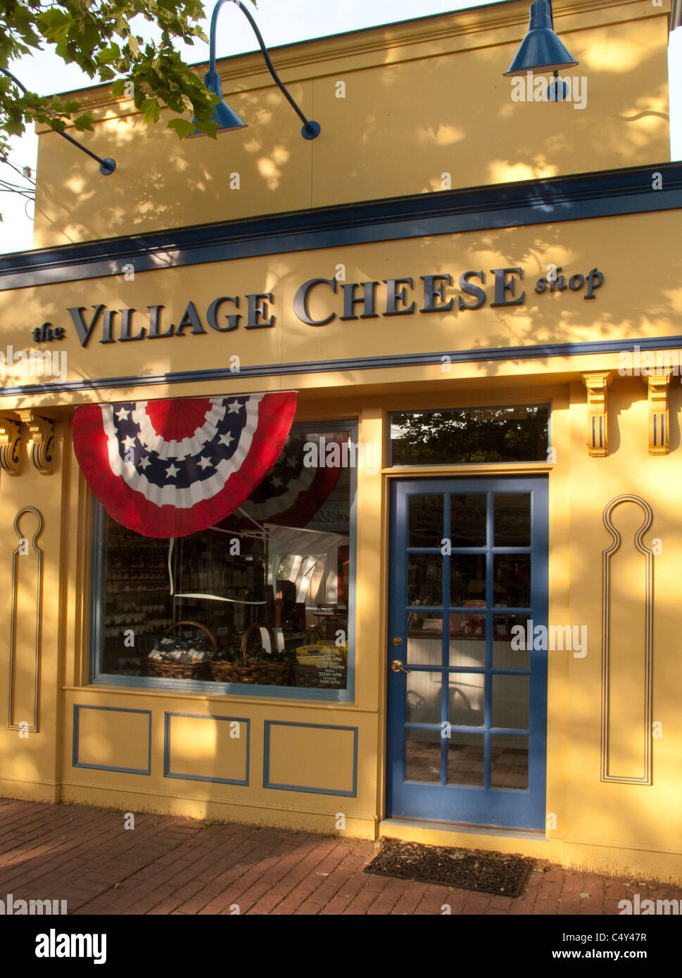 Village Cheese shop à Mattituck New York Banque D'Images