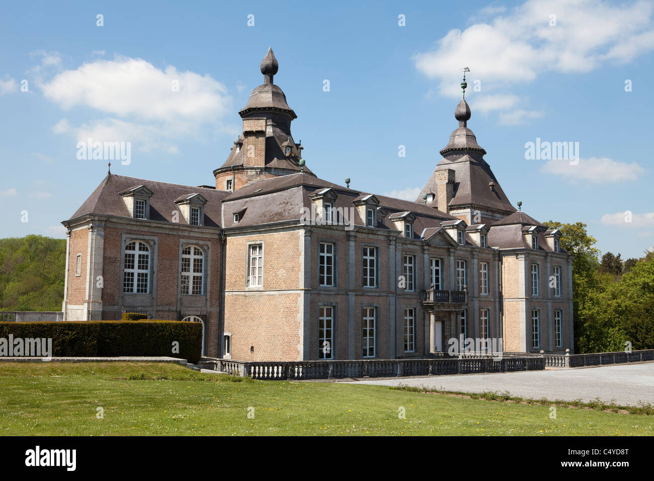 Château de Modave château, Modave, province de Liège, Belgique, Europe Banque D'Images