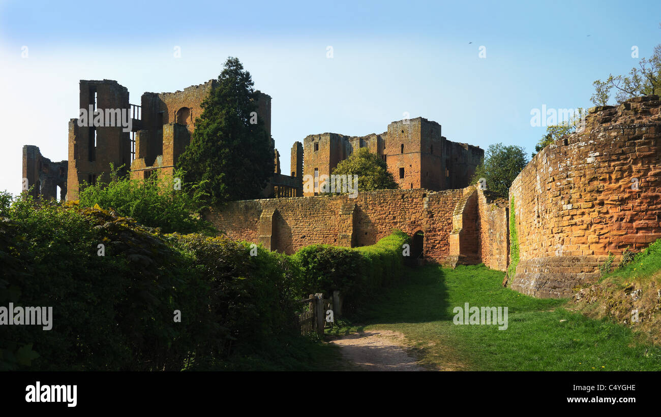 Le château de Kenilworth warwickshire Banque D'Images