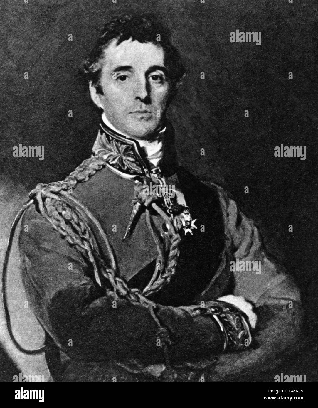 Arthur Wellesley, 1er duc de Wellington Banque D'Images