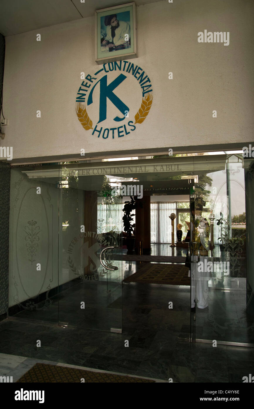 Hôtel Intercontinental de Kaboul Banque D'Images