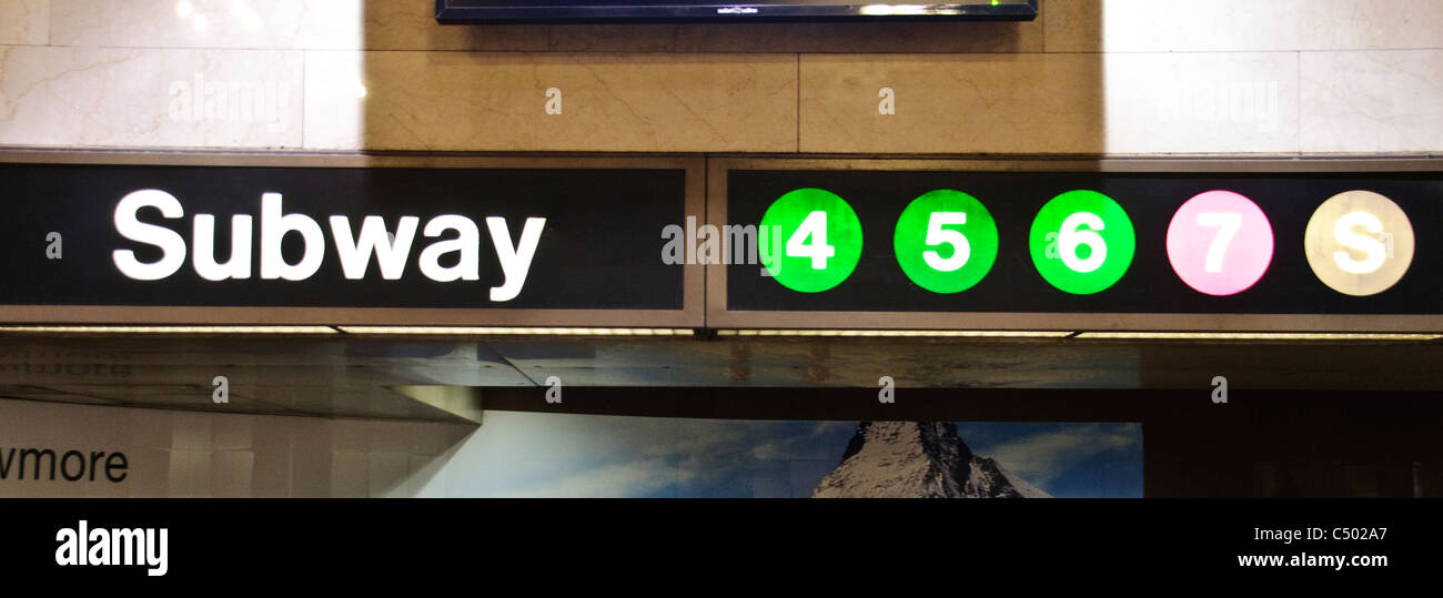 Grand Central Terminal, 42e Rue, New York City Banque D'Images