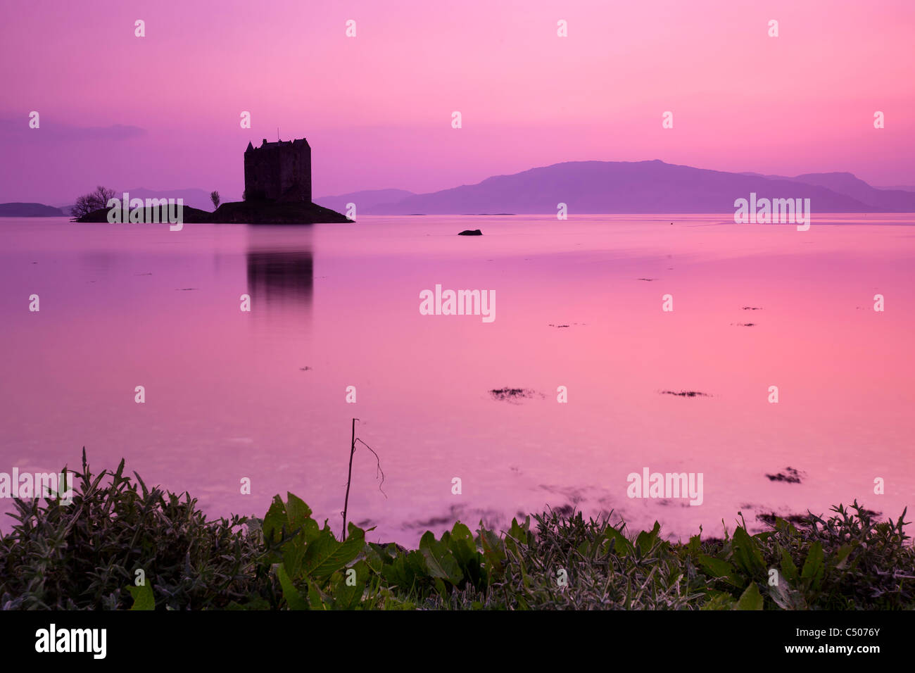 Château de Stalker, Ecosse Banque D'Images