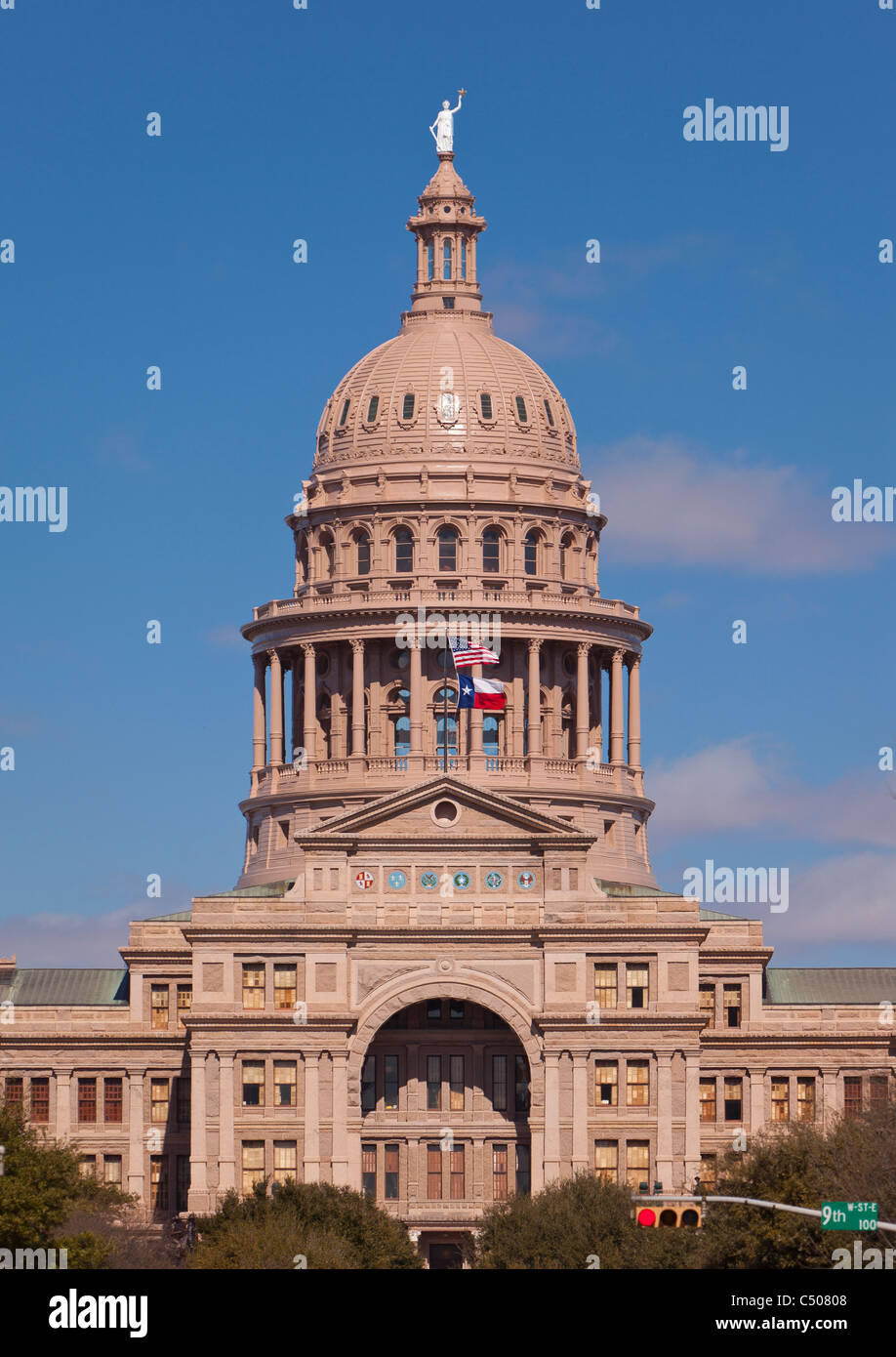 AUSTIN, Texas, USA - Texas State Capitol building. Banque D'Images