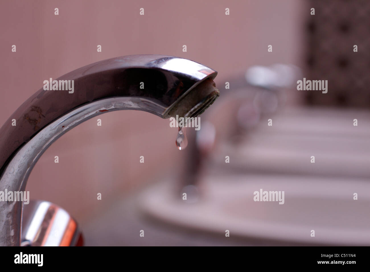 Économiser l’eau ! Banque D'Images