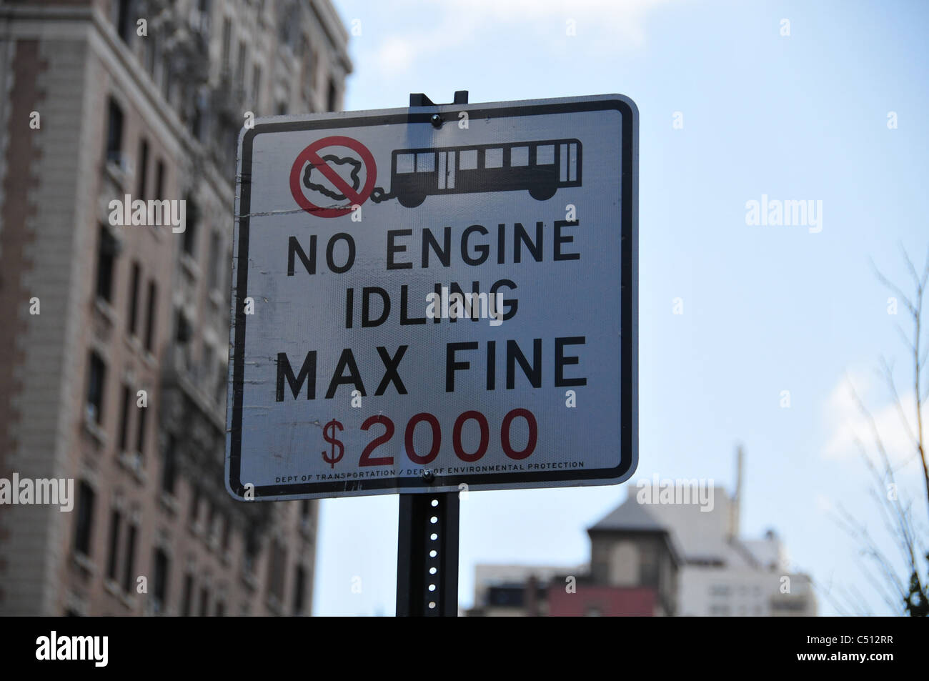 Les plaques de rue de New York et Directions Banque D'Images