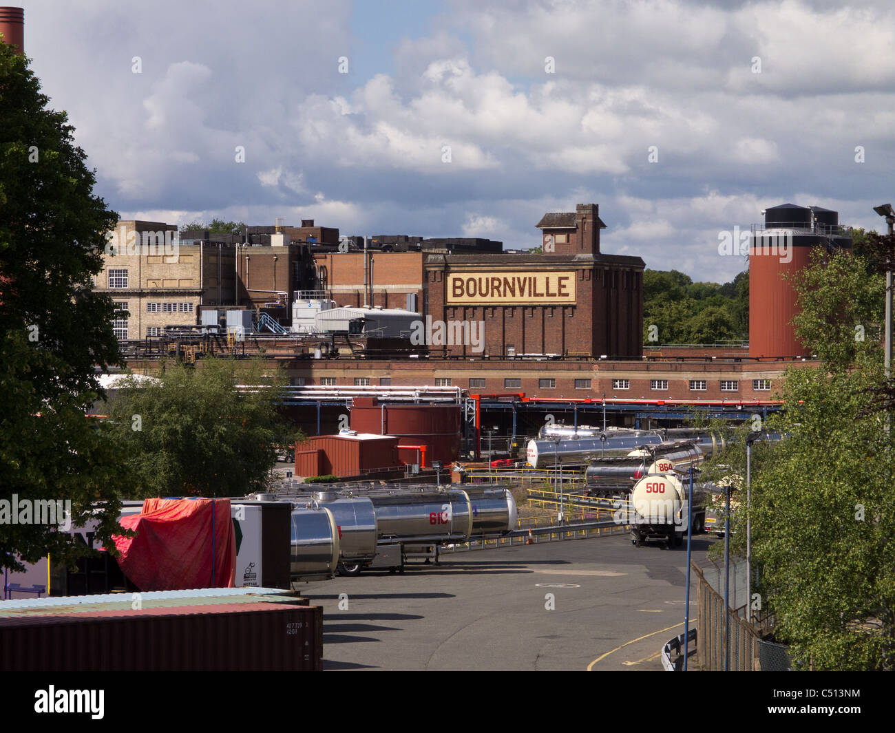Dans l'usine de chocolat Cadbury Bournville, Birmingham, UK Banque D'Images