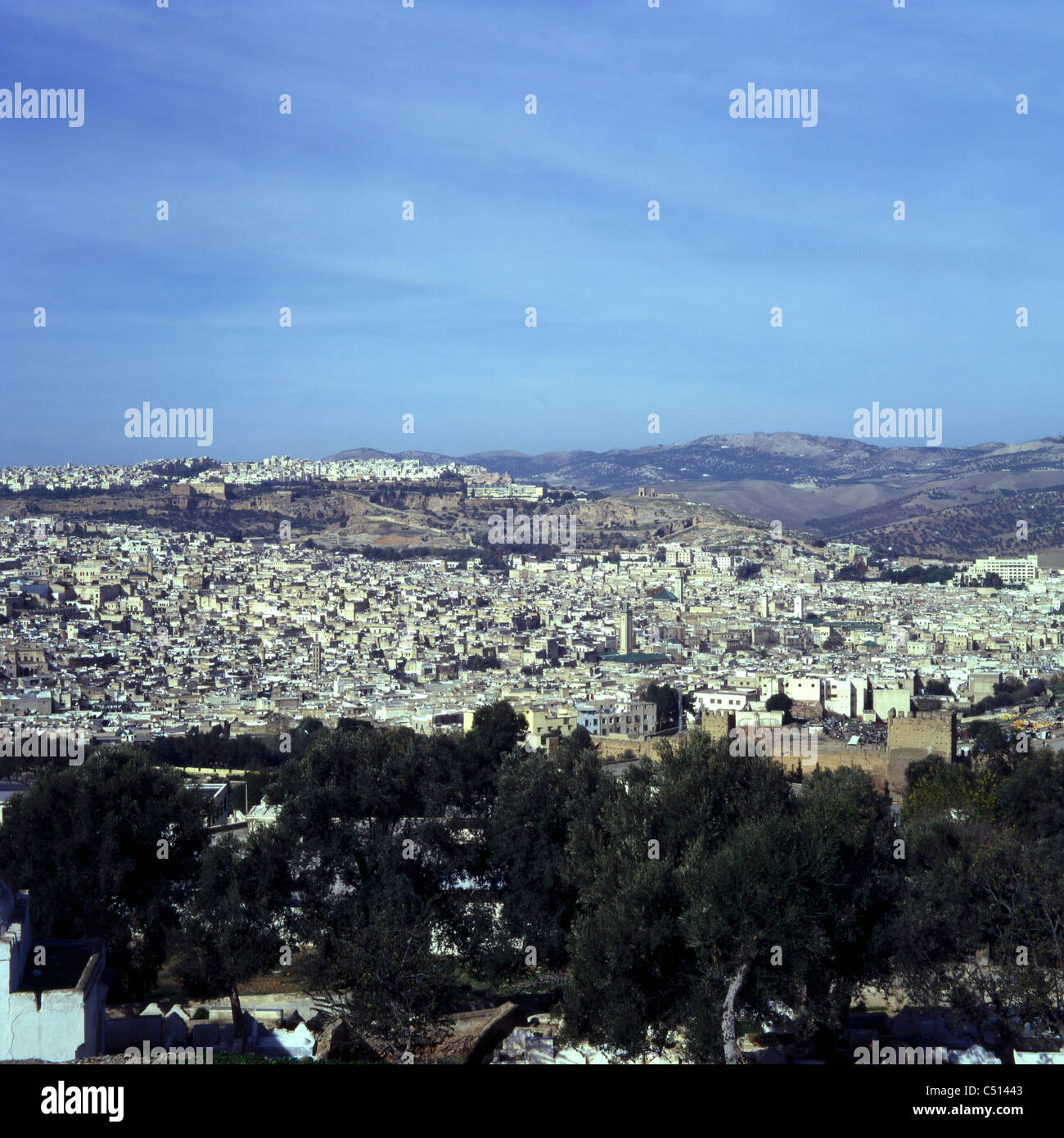 Cityscape, Maroc Banque D'Images