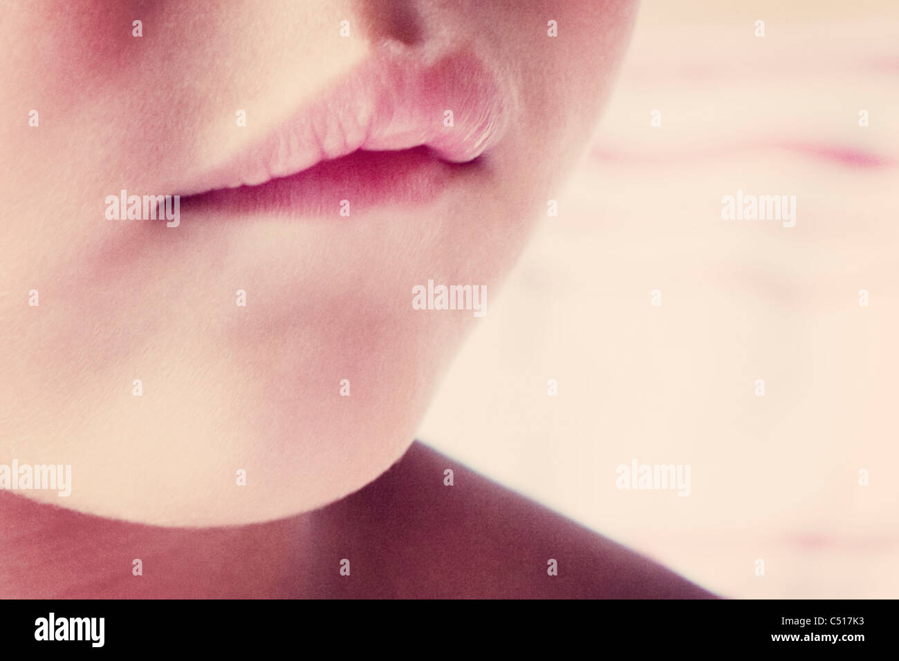 La Bouche De Bebe Cropped Photo Stock Alamy