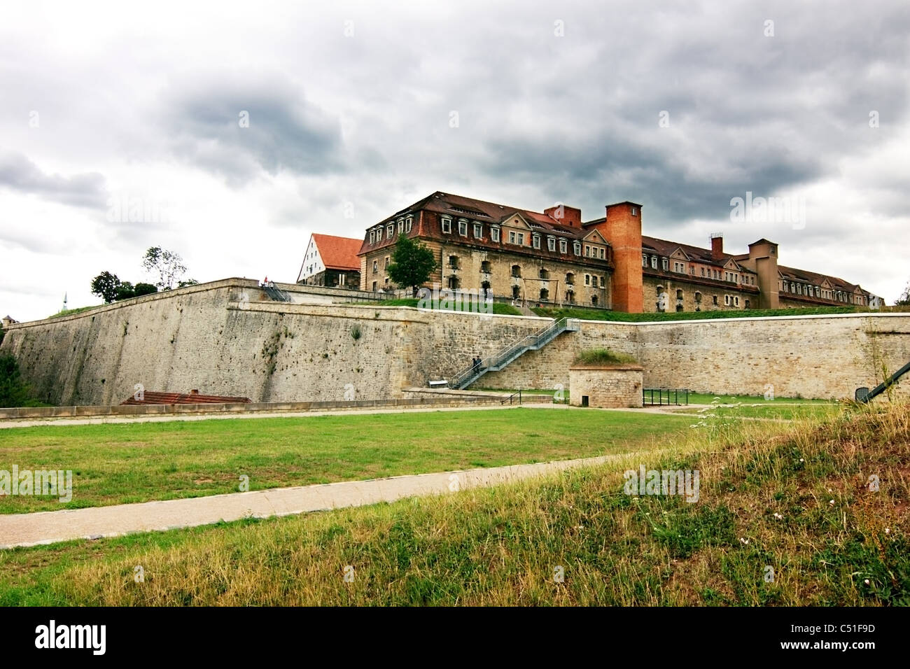 Citadelle de Petersberg à Erfurt, Allemagne Banque D'Images