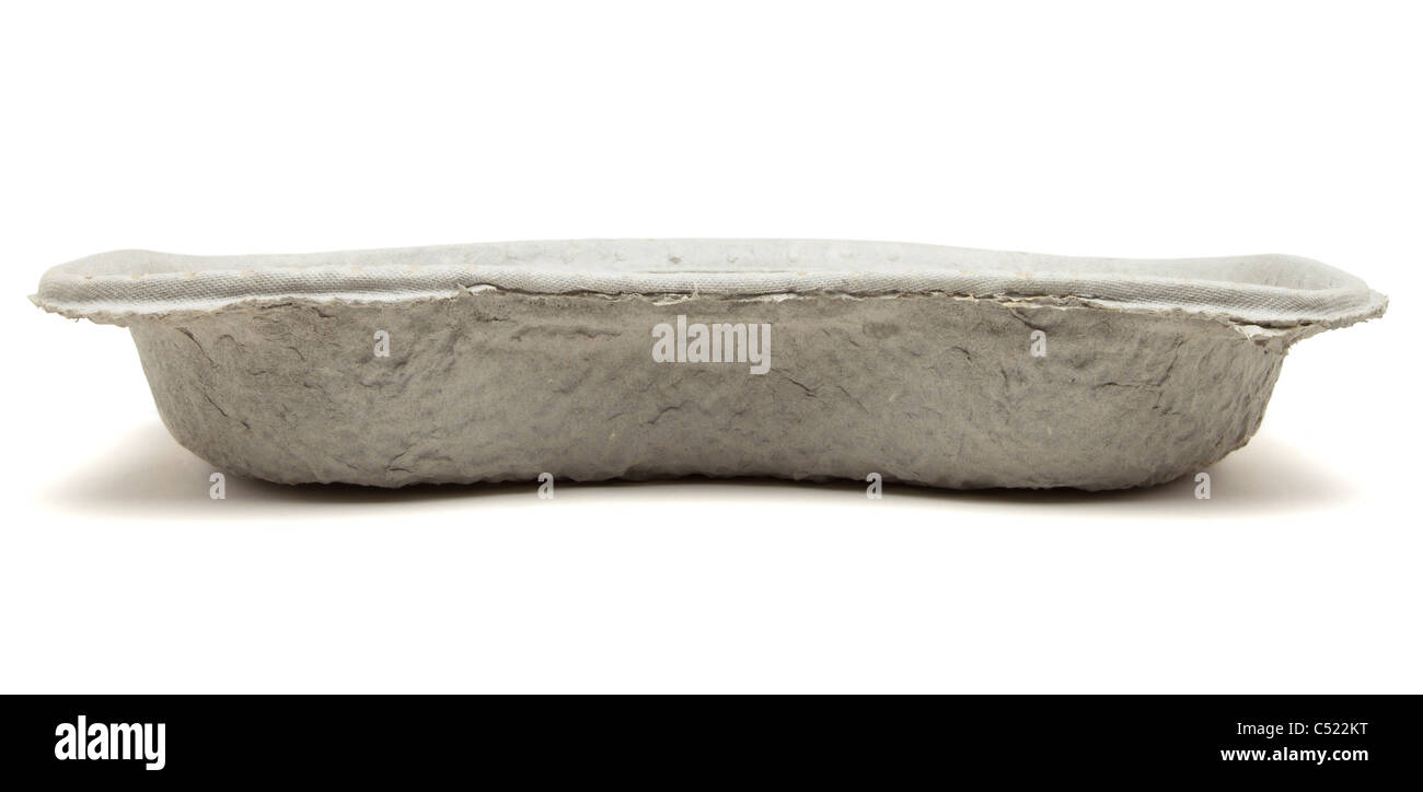 Le papier mâché bol médical également connu sous le nom d'un rein un bol. Banque D'Images