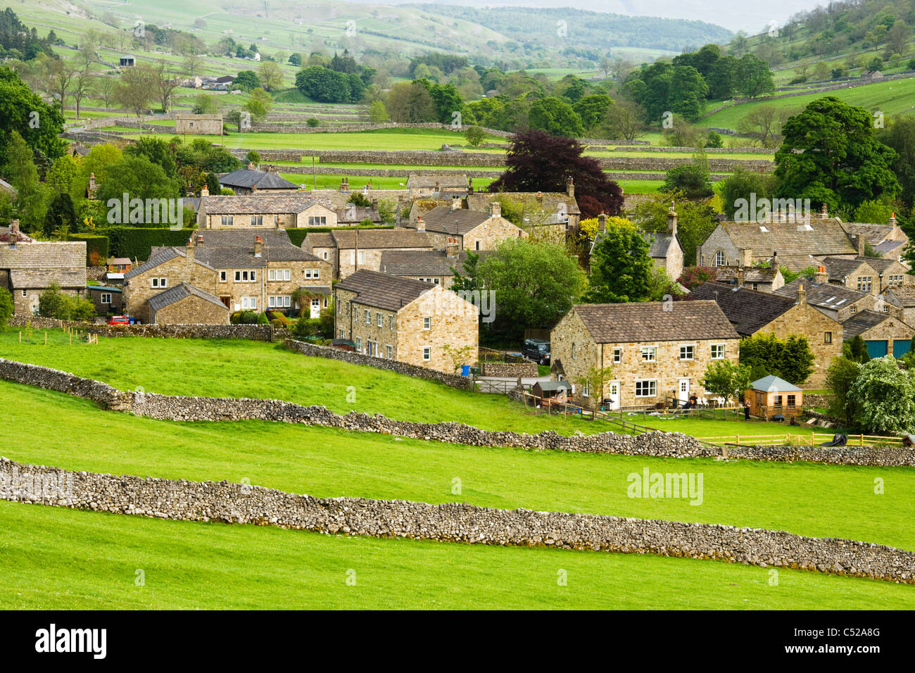 Kettlewell, Yorkshire Dales National Park, Royaume-Uni Banque D'Images