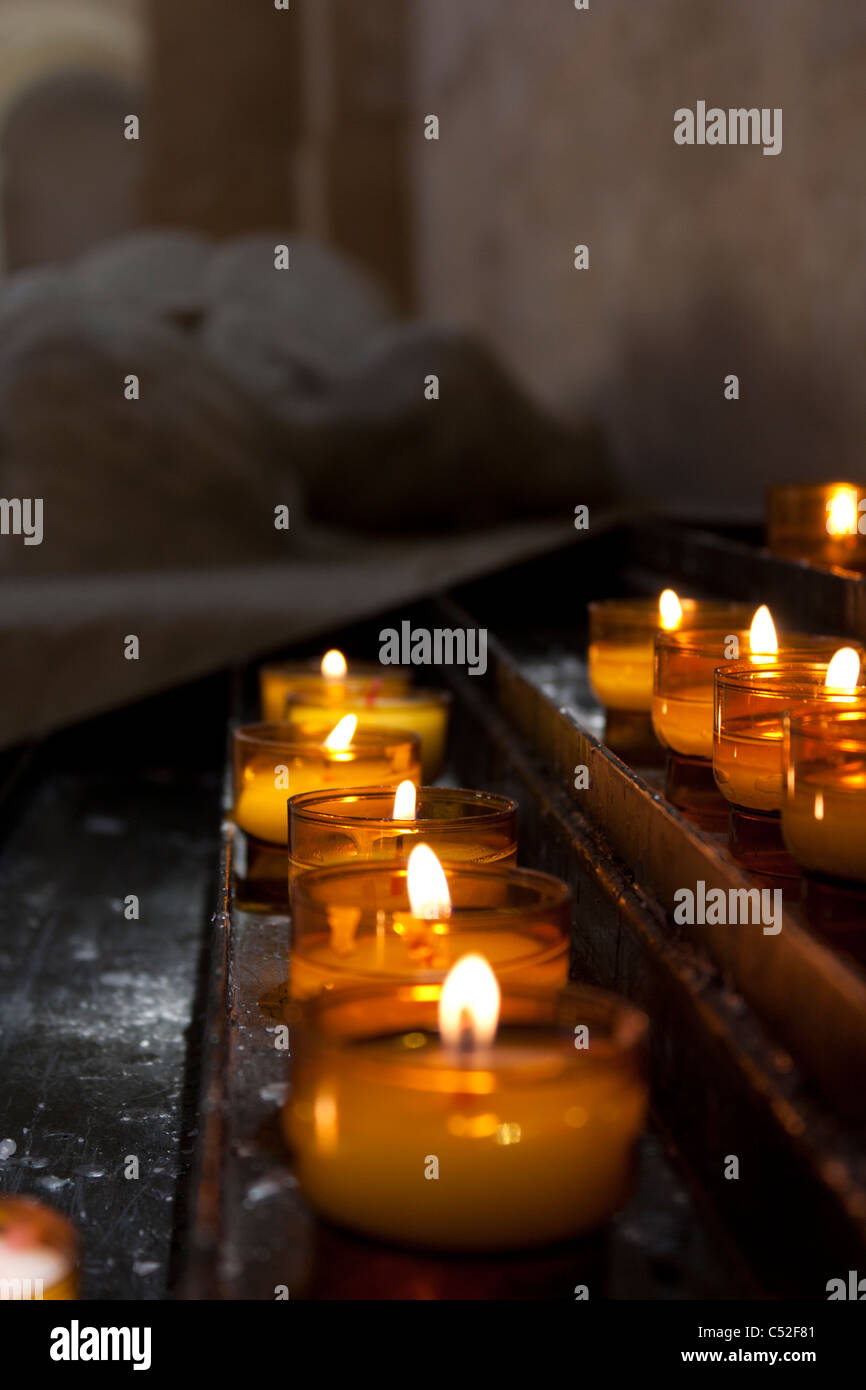 Église Saint Louis,Christ gisant,Hans Holbein le Jeune,Invalides Hostel,Paris,France Banque D'Images