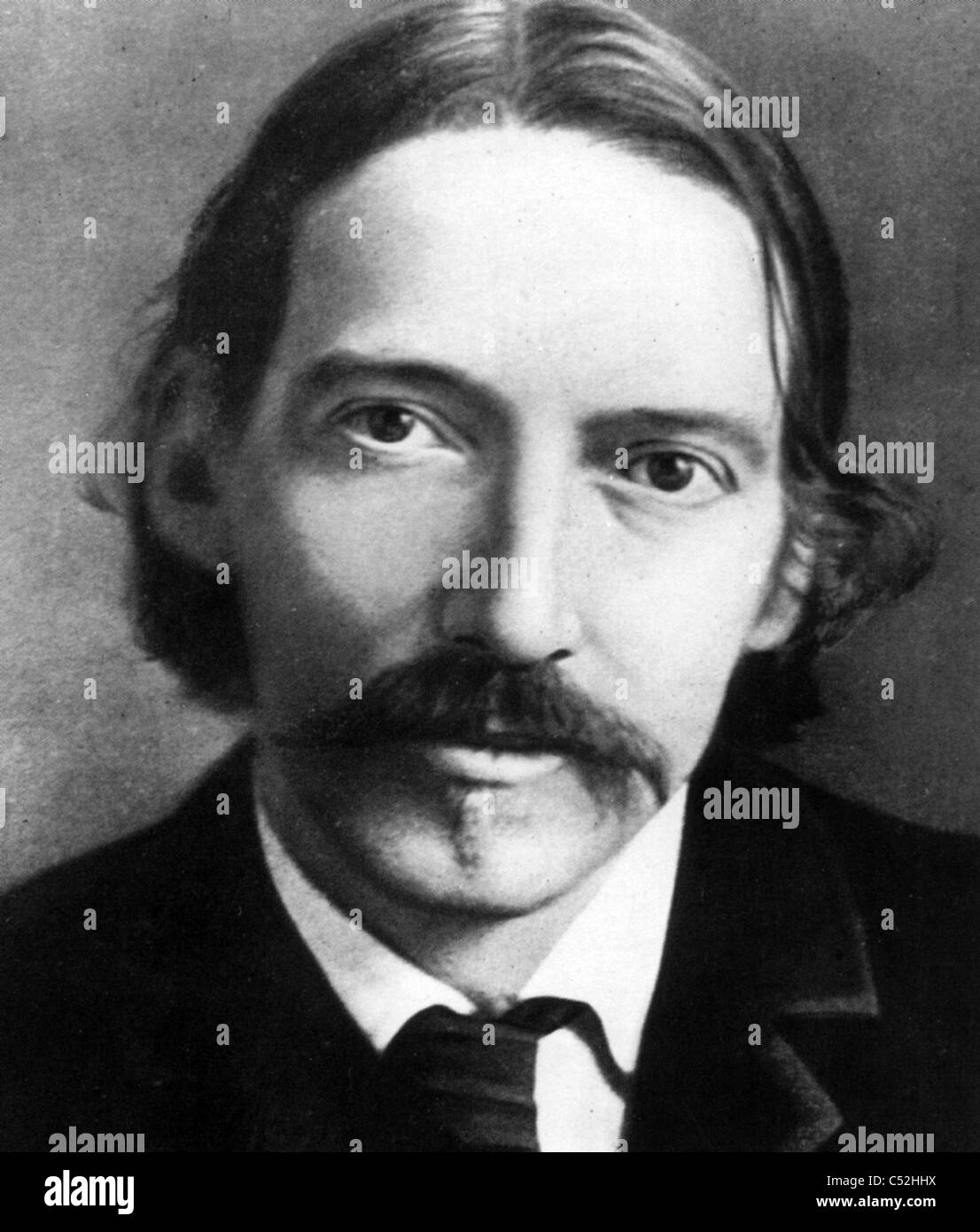 ROBERT LOUIS STEVENSON (1850-1894), romancier et écrivain écossais de voyage 1870 Banque D'Images