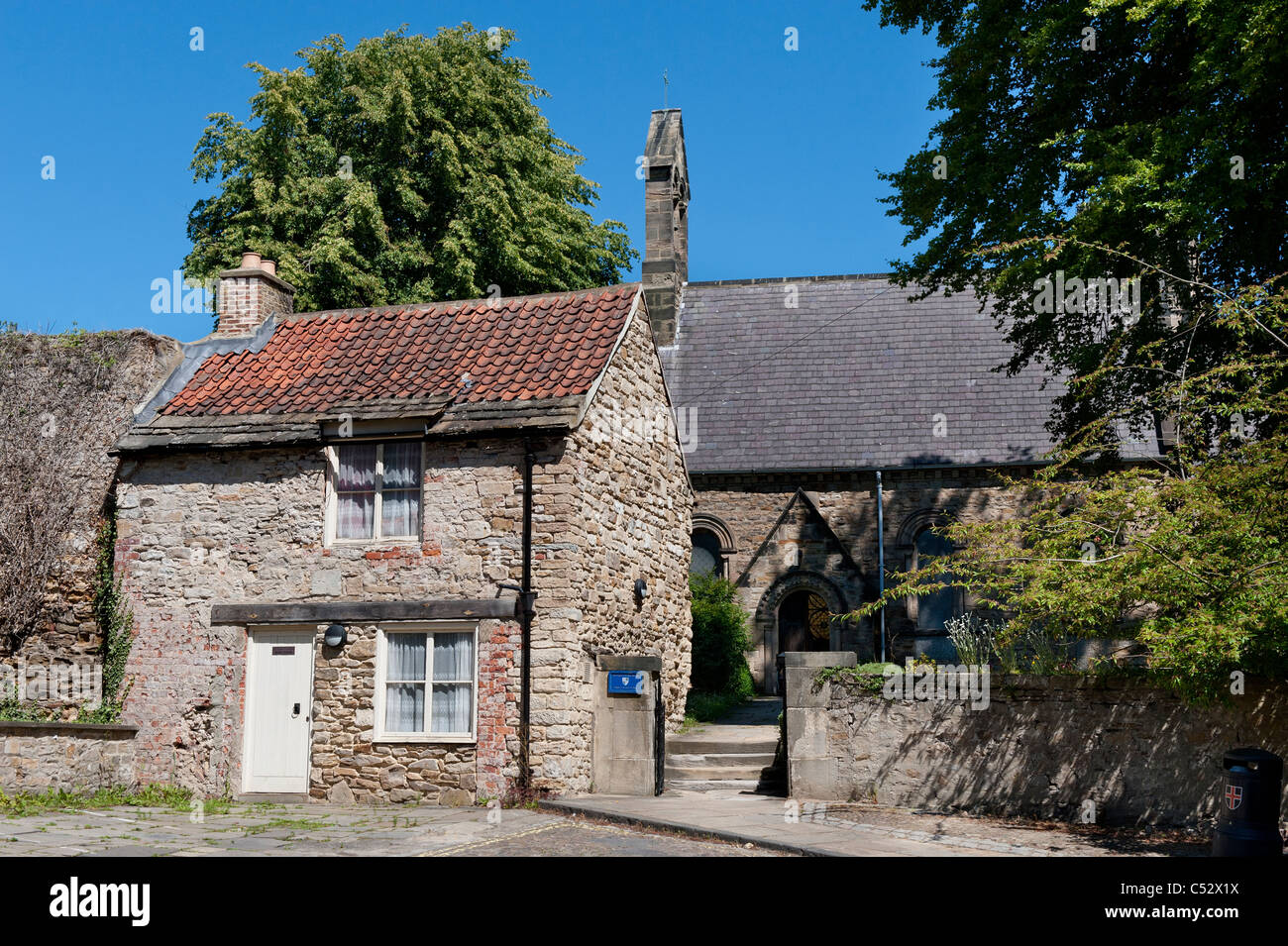 La chapelle de St John's College Durham Banque D'Images