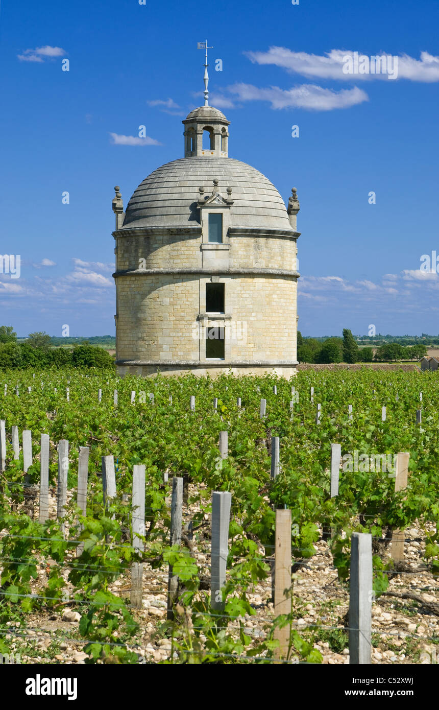 La tour de Château Latour sur une journée ensoleillée Banque D'Images