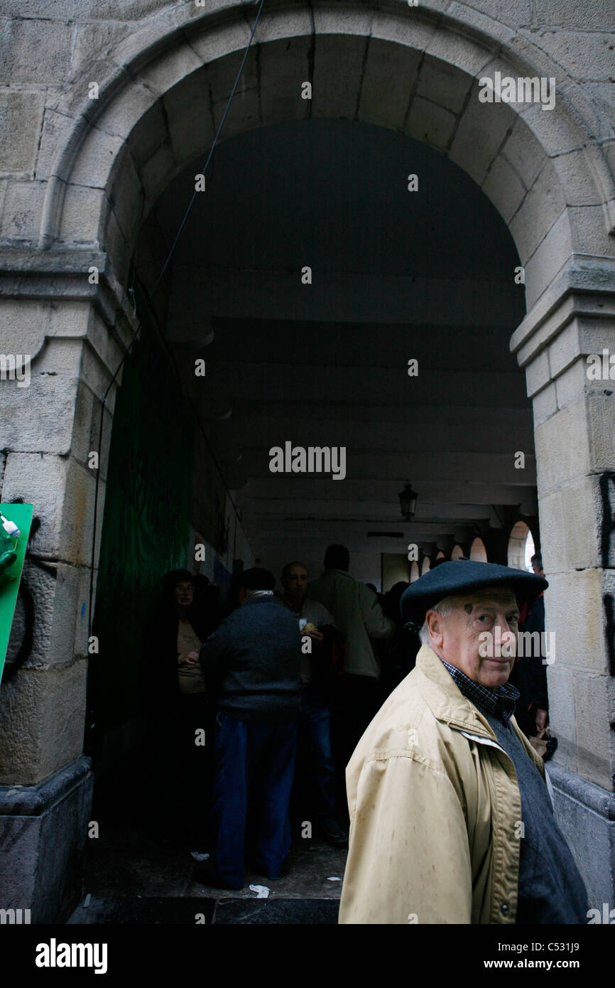 Gernika Festival, Pays Basque Espagne. Banque D'Images