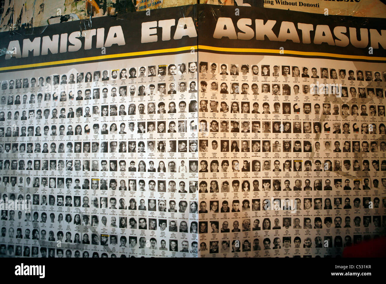 Gernika Festival, Pays Basque Espagne. Banque D'Images