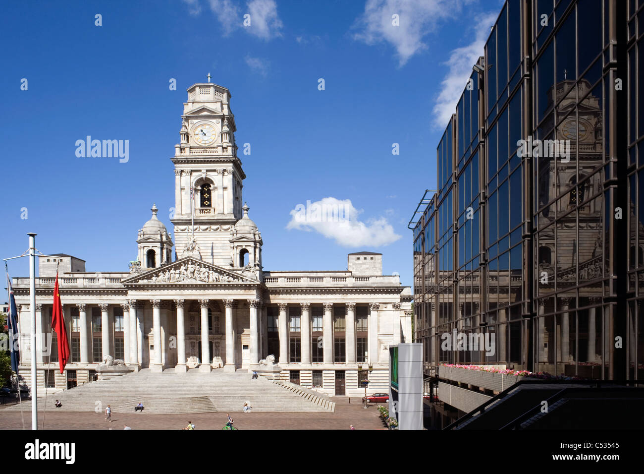 Guildhall guildhall square portsmouth hampshire england uk Banque D'Images