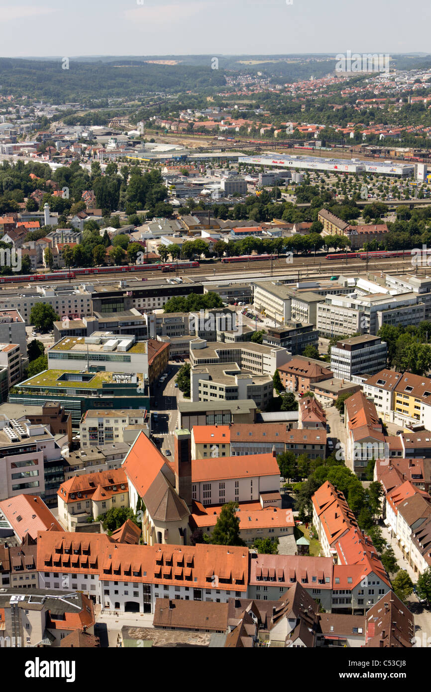 Ville médiévale d'Ulm Banque D'Images