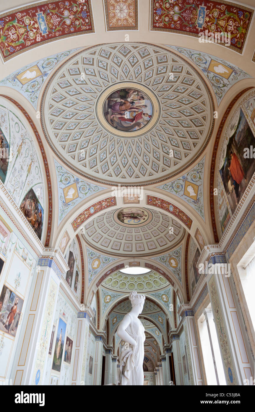 Musée de l'Ermitage, Saint-Pétersbourg, Russie - intérieur 4 Banque D'Images