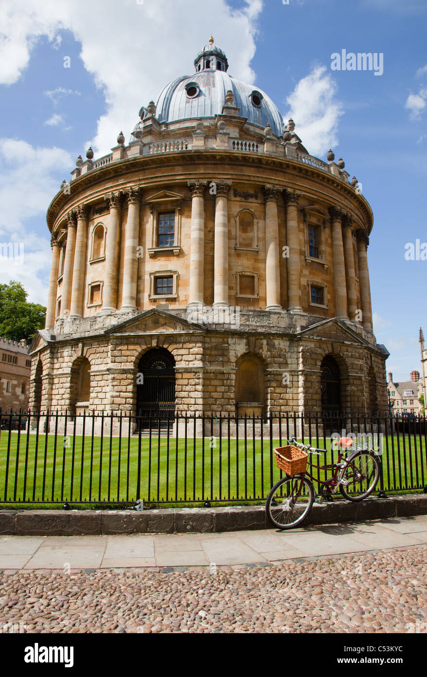 L'Université d'Oxford Radcliffe Camera, salle de lecture de la bibliothèque bodléienne Banque D'Images