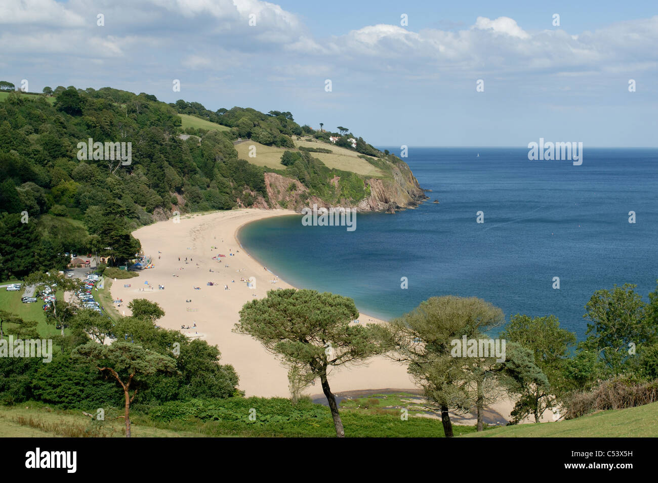 Blackpool Sands Devon UK Banque D'Images