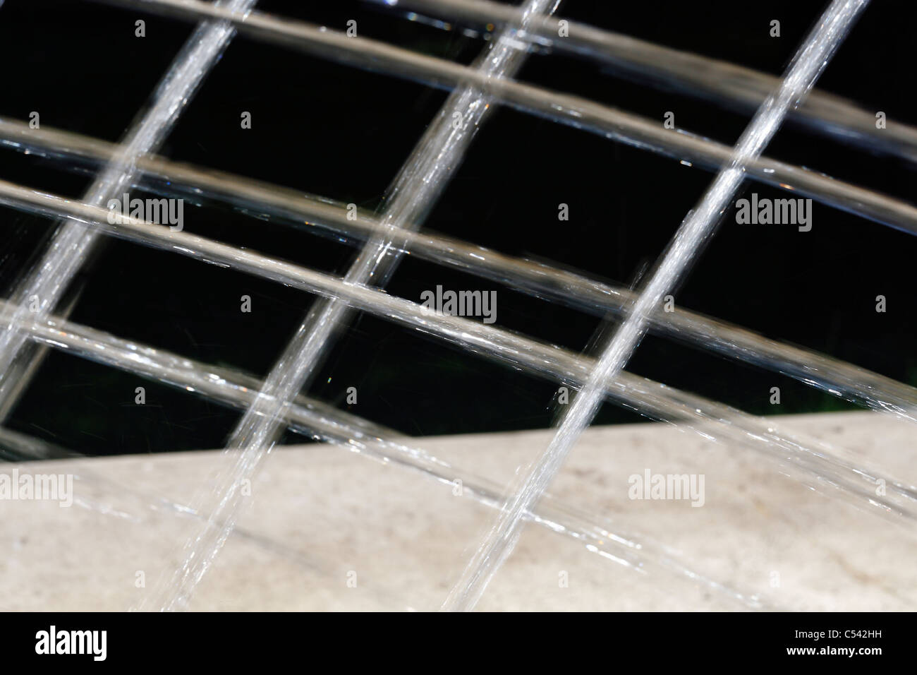 Jets d'eau faire vérifié. Banque D'Images