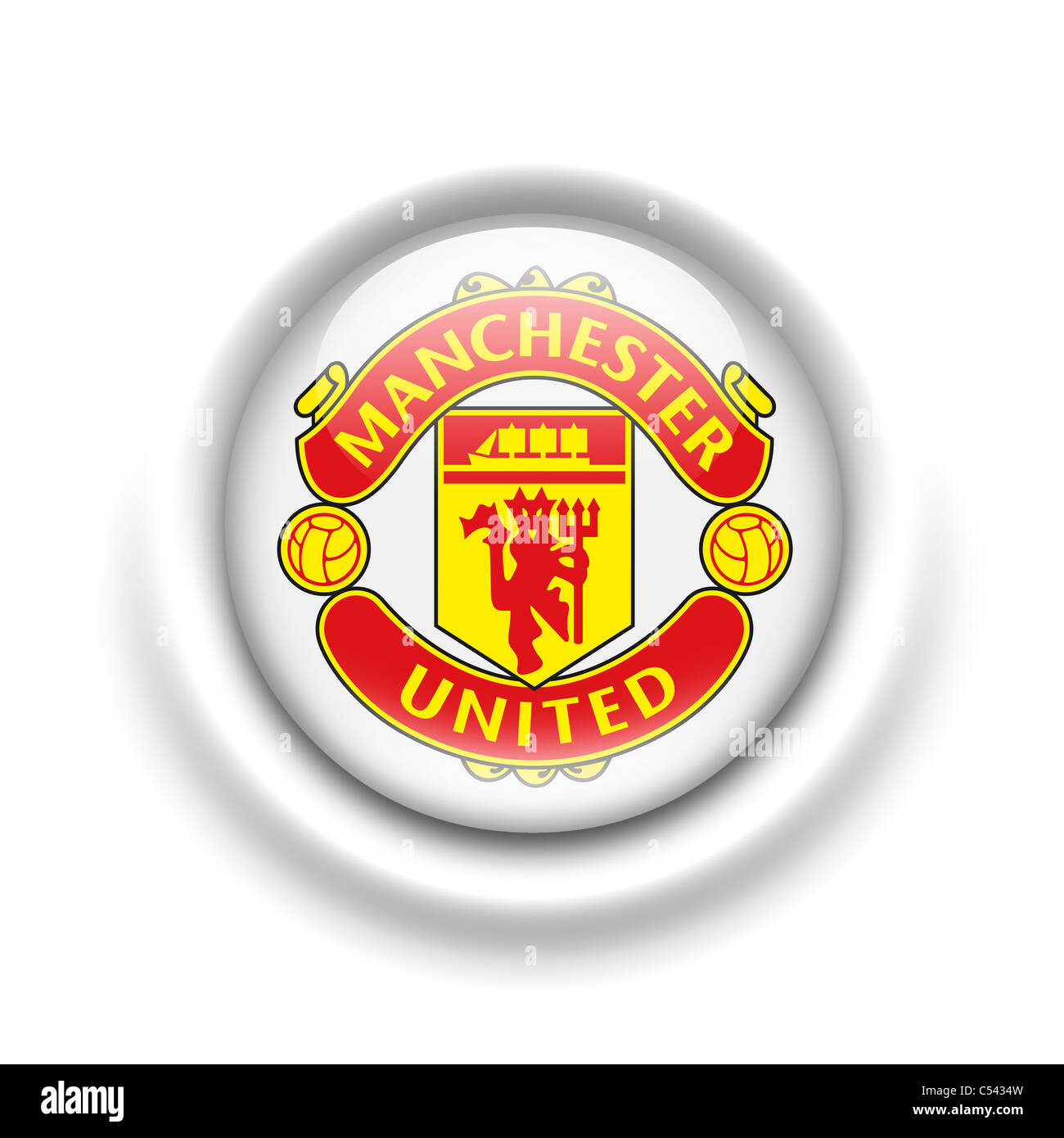 Drapeau Manchester United FC - 152 X 91 Cm Avec Œillets Métalliques