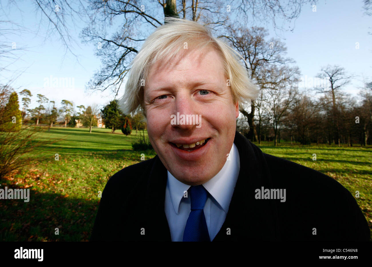 Le maire de Londres Boris Johnson. Photo par James Boardman. Banque D'Images