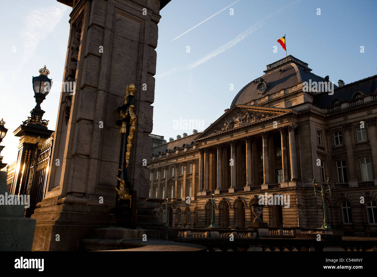 Palais Royal de Bruxelles Banque D'Images