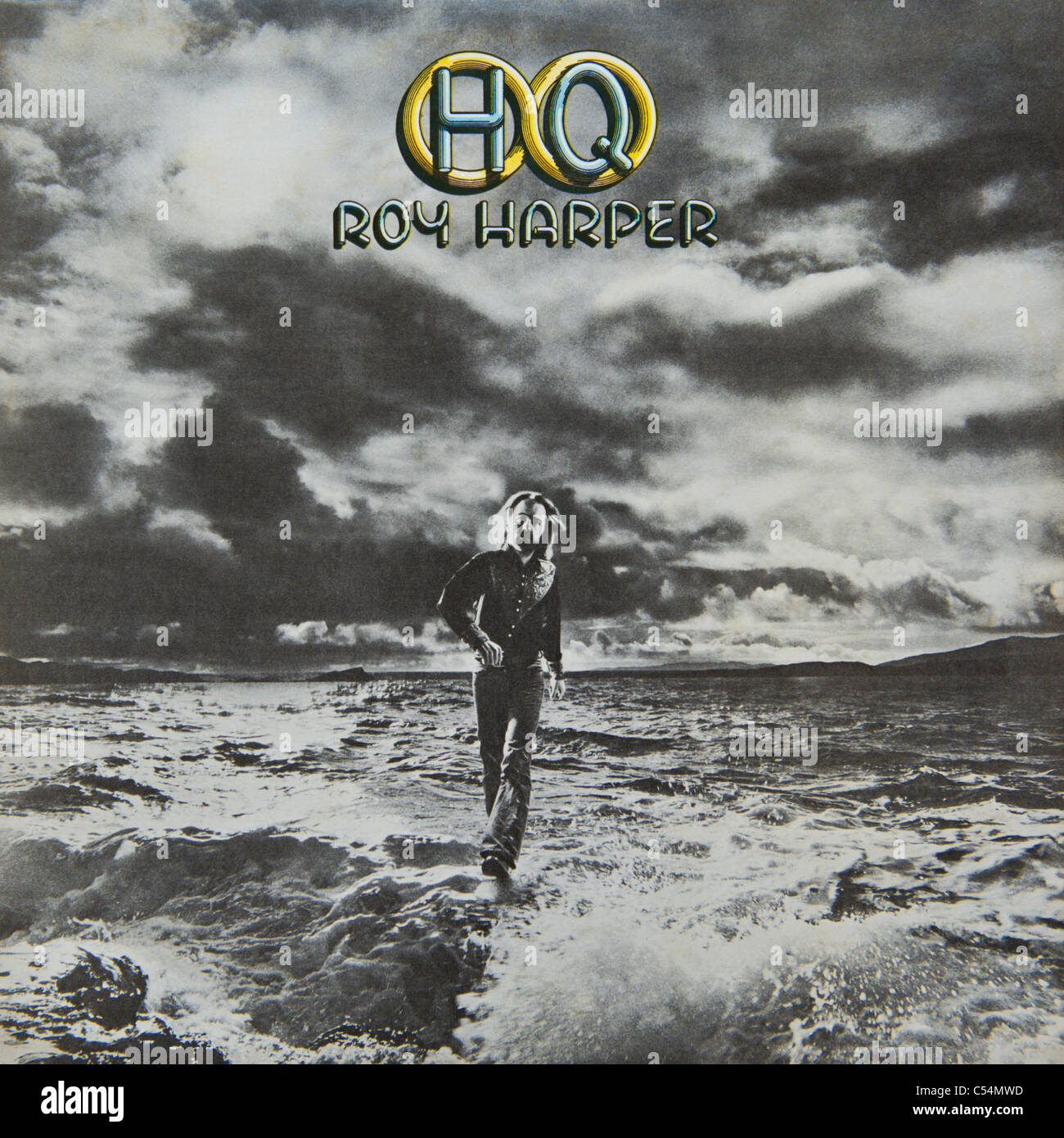 Couverture de l'album vinyle original HQ par Roy Harper a publié 1975 sur les comptes rendus de récolte Banque D'Images