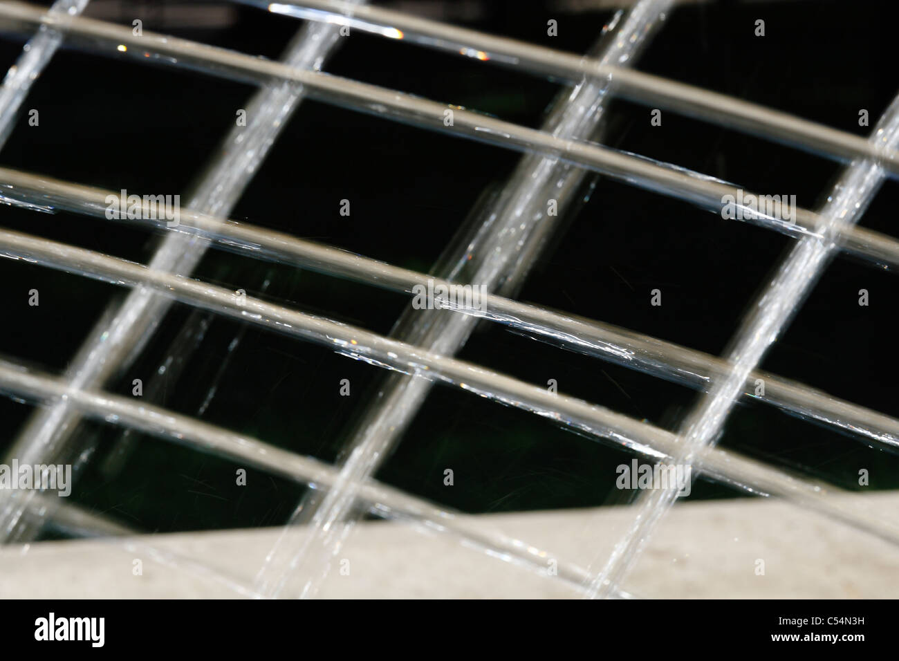 Jets d'eau faire vérifié. Banque D'Images