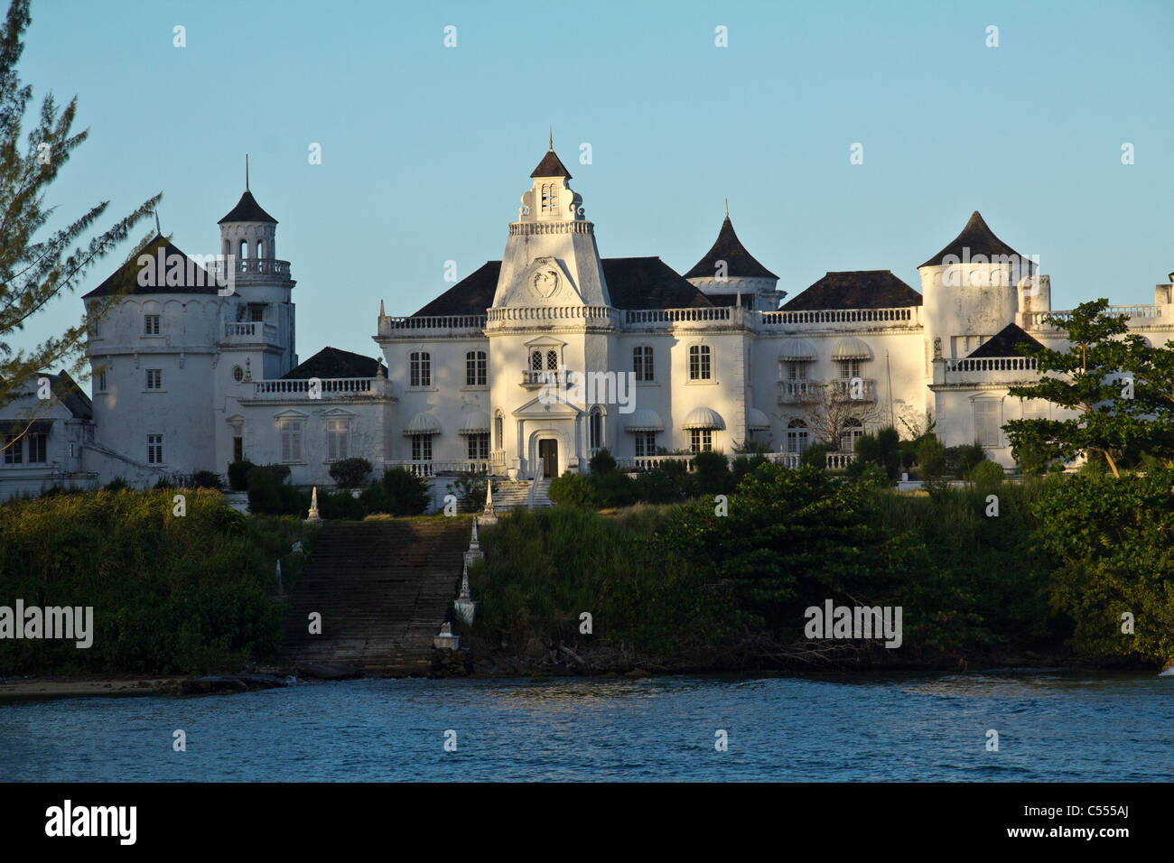 Château en Jamaïque Banque D'Images