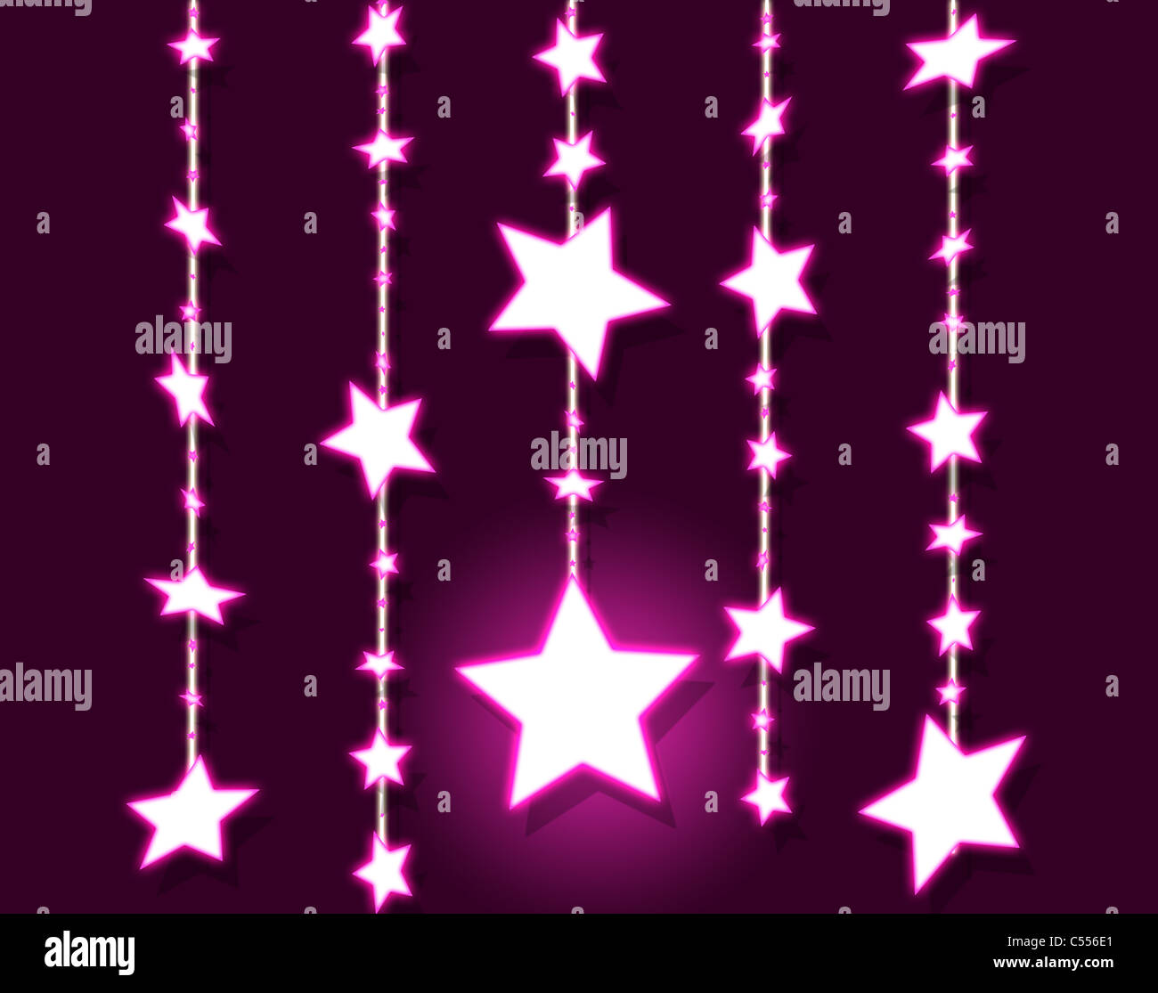 Stars de fond Banque D'Images