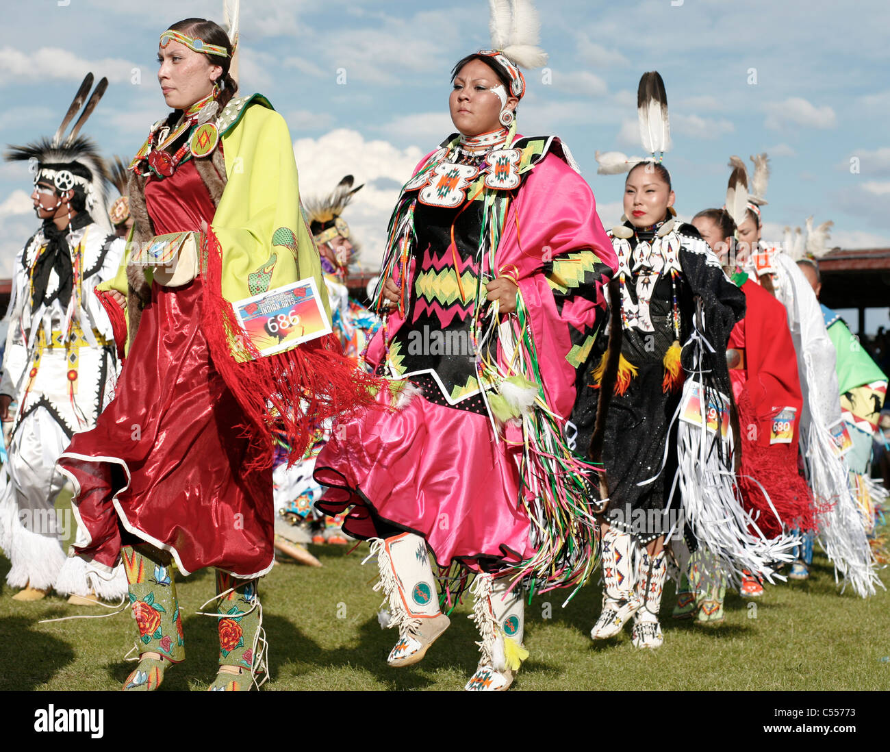 Fort Washakie, Wyoming. 52e jours de l'Est Indien Shoshone Banque D