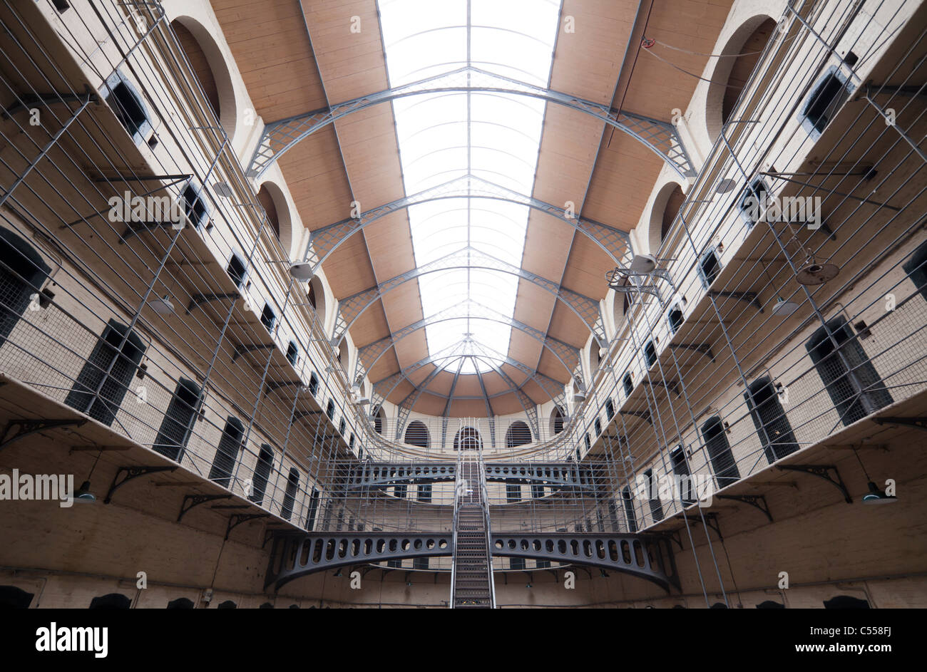 La prison de Kilmainham, Dublin, Irlande Banque D'Images