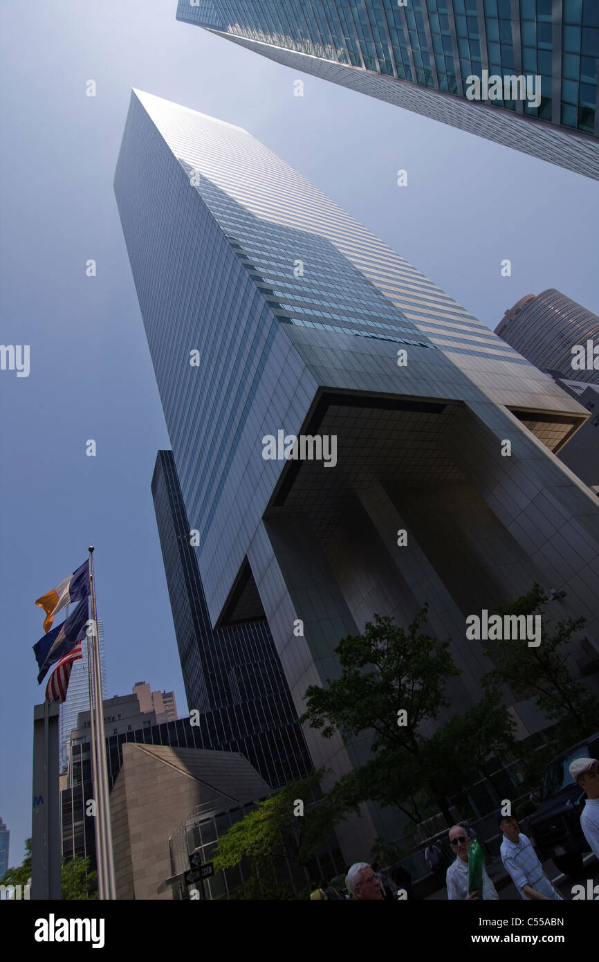 Le Citigroup Center (anciennement Citicorp Center) à l'angle de Lexington Avenue et East 53rd Street à New York City Banque D'Images